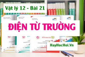 Điện từ trường là gì? Thuyết điện từ Maxwell (Mắc xoen) và Bài tập - Vật lý 12 bài 21